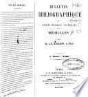 Bulletin bibliographique des sciences physiques, naturelles et médicales
