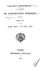 Bulletin bibliographique