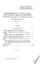 Bulletin biologique de la France et de la Belgique
