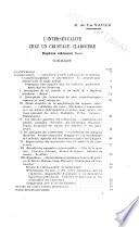 Bulletin biologique de la France et de la Belgique