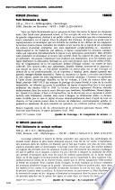Bulletin critique du livre français