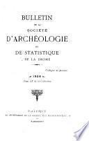 Bulletin d'archéologie et de statistique de la Drôme