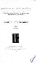 Bulletin d'information