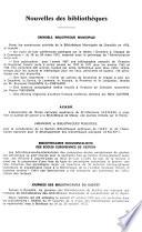 Bulletin d'informations - Association des bibliothécaires français