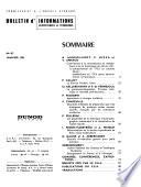 Bulletin d'informations scientifiques et techniques
