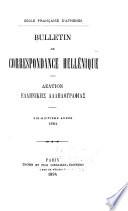 Bulletin de correspondance hellénique