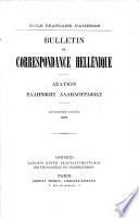 Bulletin de correspondance hellénique