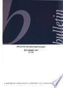 Bulletin de documentation