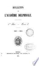 Bulletin de L'Academie Delphinale 2e Serie-Tome 3 1862-1863
