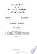 Bulletin de l'Académie polonaise des sciences