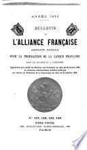 Bulletin de l'Alliance française