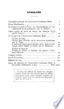 Bulletin de l'Association Guillaume Budé