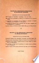 Bulletin de L'Association Internationale de Psychologie Appliquée