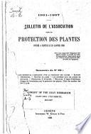 Bulletin de l'Association pour la protection des plantes