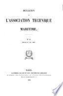Bulletin de l'Association technique maritime