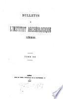 Bulletin de l'Institut Archéologique Liégeois
