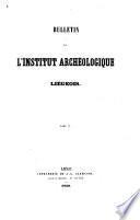 Bulletin de l'institut archeologique liegeois