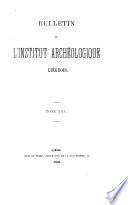 Bulletin de l'Institut archéologique liégeoise