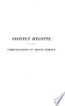 Bulletin de l'Institut d'Égypte