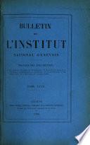 Bulletin de l'Institut national genevois