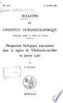 Bulletin de l'Institut océanographique (fondation Albert Ier, prince de Monaco)