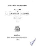 Bulletin de la Commission Centrale de Statistique