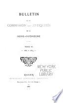 Bulletin de la Commission des antiquités de la Seine-Inférieure