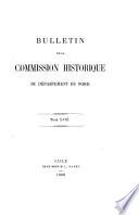 Bulletin de la Commission historique du Département du Nord