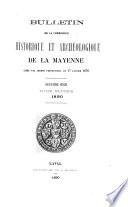Bulletin de la Commission historique et archéologique de la Mayenne