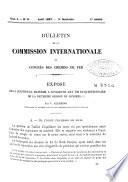 Bulletin de la Commission Internationale Du Congrès Des Chemins de Fer