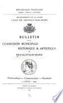 Bulletin de la Commission municipale historique & artistique de Neuilly-sur-Seine