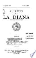 Bulletin de la Diana