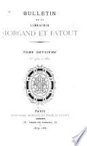 Bulletin de la librairie Damascène Morgand