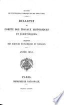 Bulletin de la Section des Sciences Economiques et Sociales