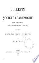 Bulletin de la Société académique de Brest