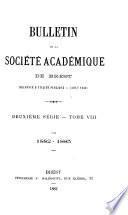Bulletin de la Société Académique de Brest