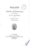Bulletin de la Société Archéologique et Historique de la Charente