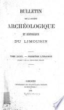 Bulletin de la Société Archéologique et Historique du Limousin