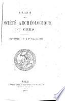 Bulletin de la Société archéologique, historique, littéraire & scientifique du Gers