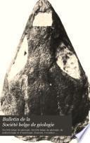 Bulletin de la Société belge de géologie
