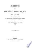 Bulletin de la Societe botanique de France