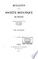 Bulletin de la Societe botanique de France
