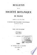 Bulletin de la Societe botanique de France