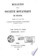 Bulletin de la Societe botanique de France