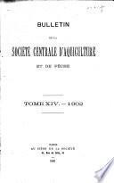 Bulletin de la Société centrale d'Aquiculture et de pèche