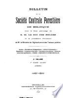 Bulletin de la Société centrale forestière de Belgique