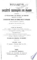Bulletin de la Société chimique de France