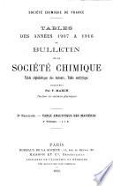 Bulletin de la Société chimique de France