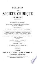 Bulletin de la Société chimique de France