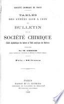 Bulletin de la Société chimique de Paris